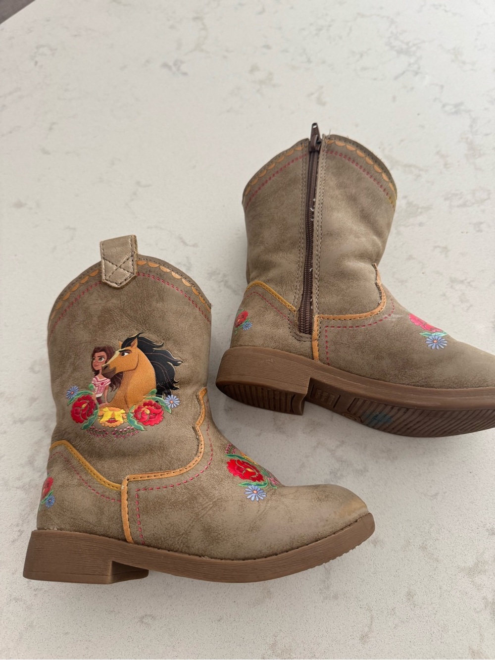 Spirit Cowgirl boots - Toddler size 8
